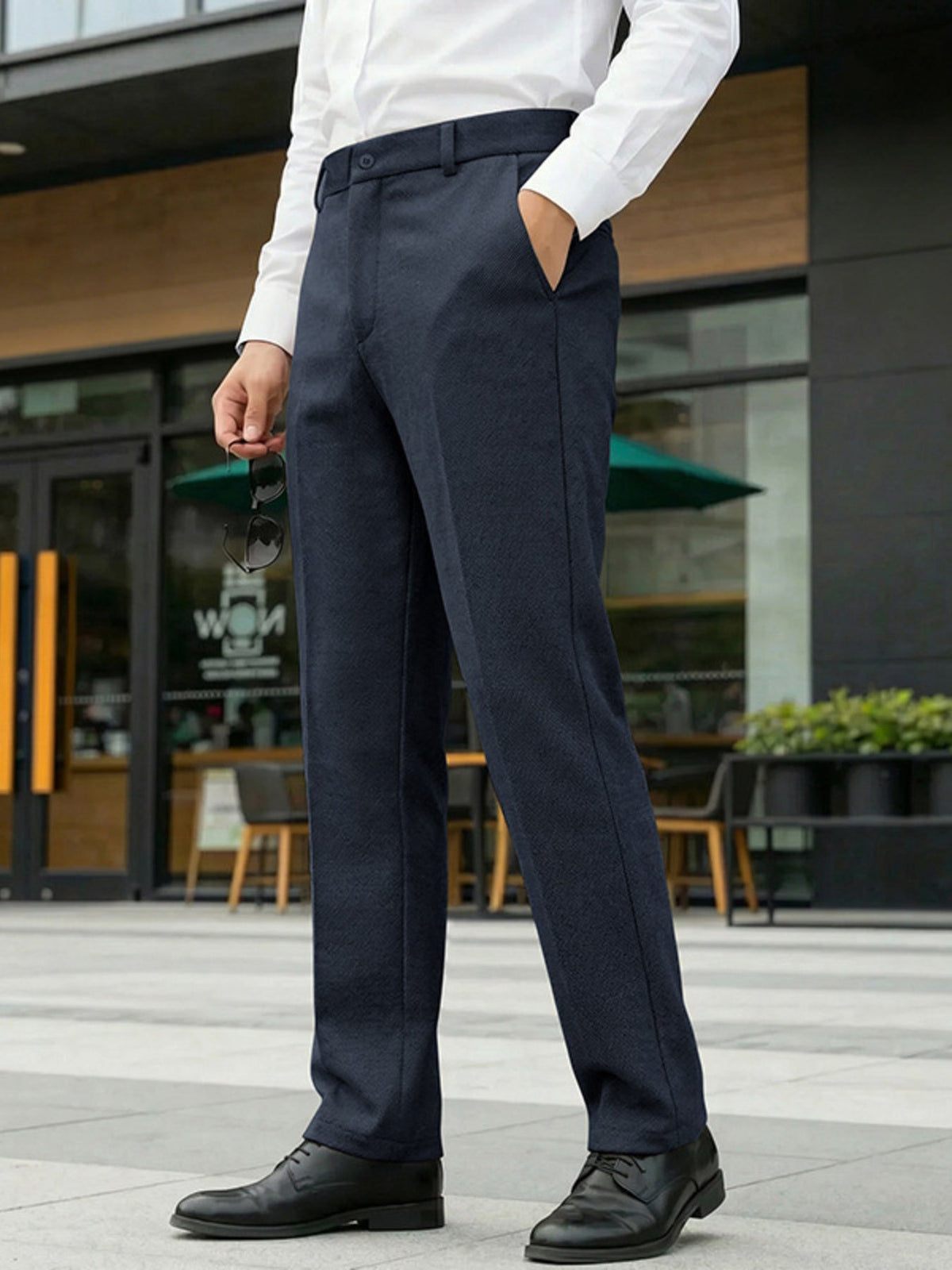 Men's Full Size Classic Fit Dress Pants Plus Size