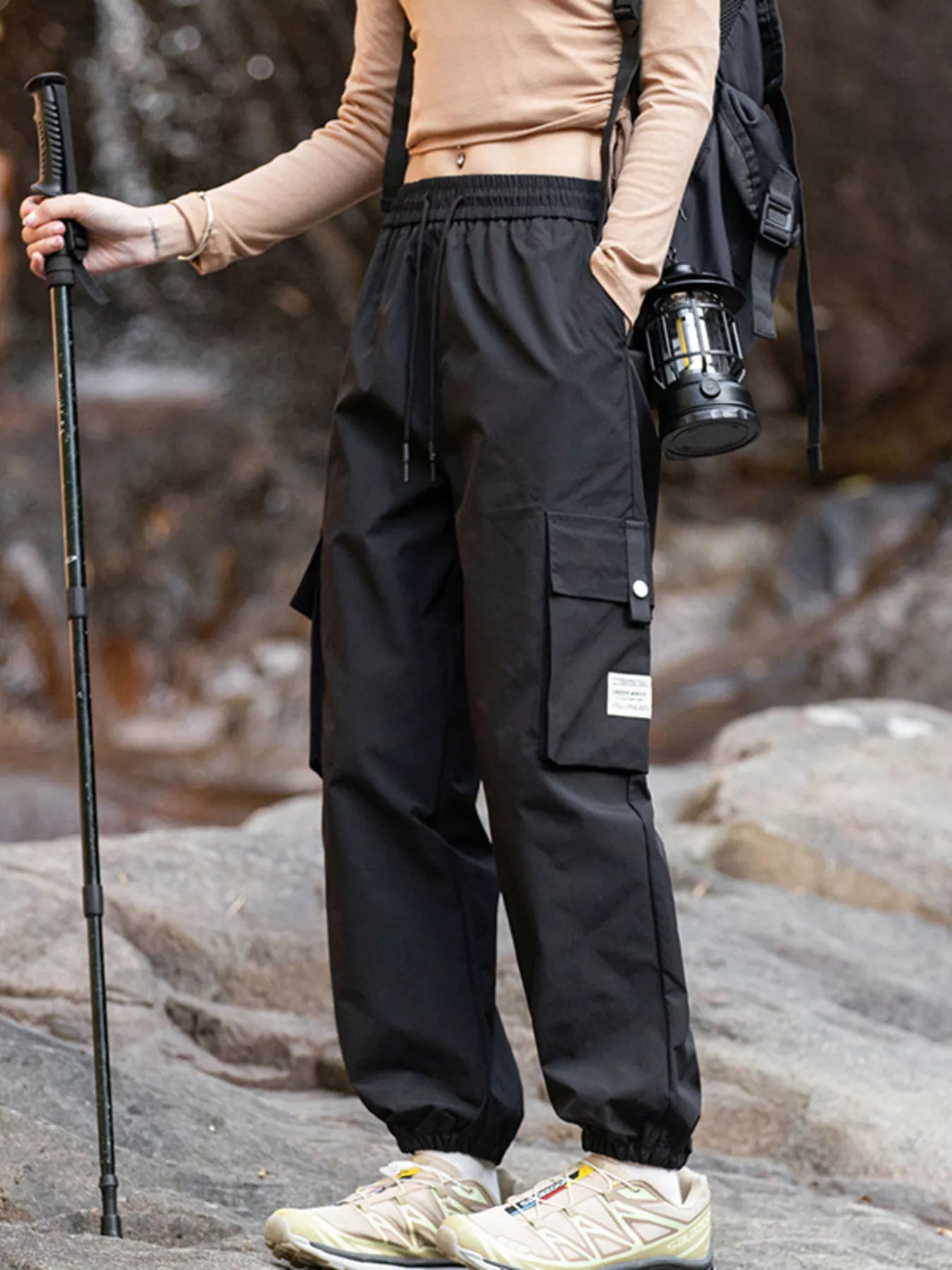 Men's Plus Size Loose Fit Cargo Pants