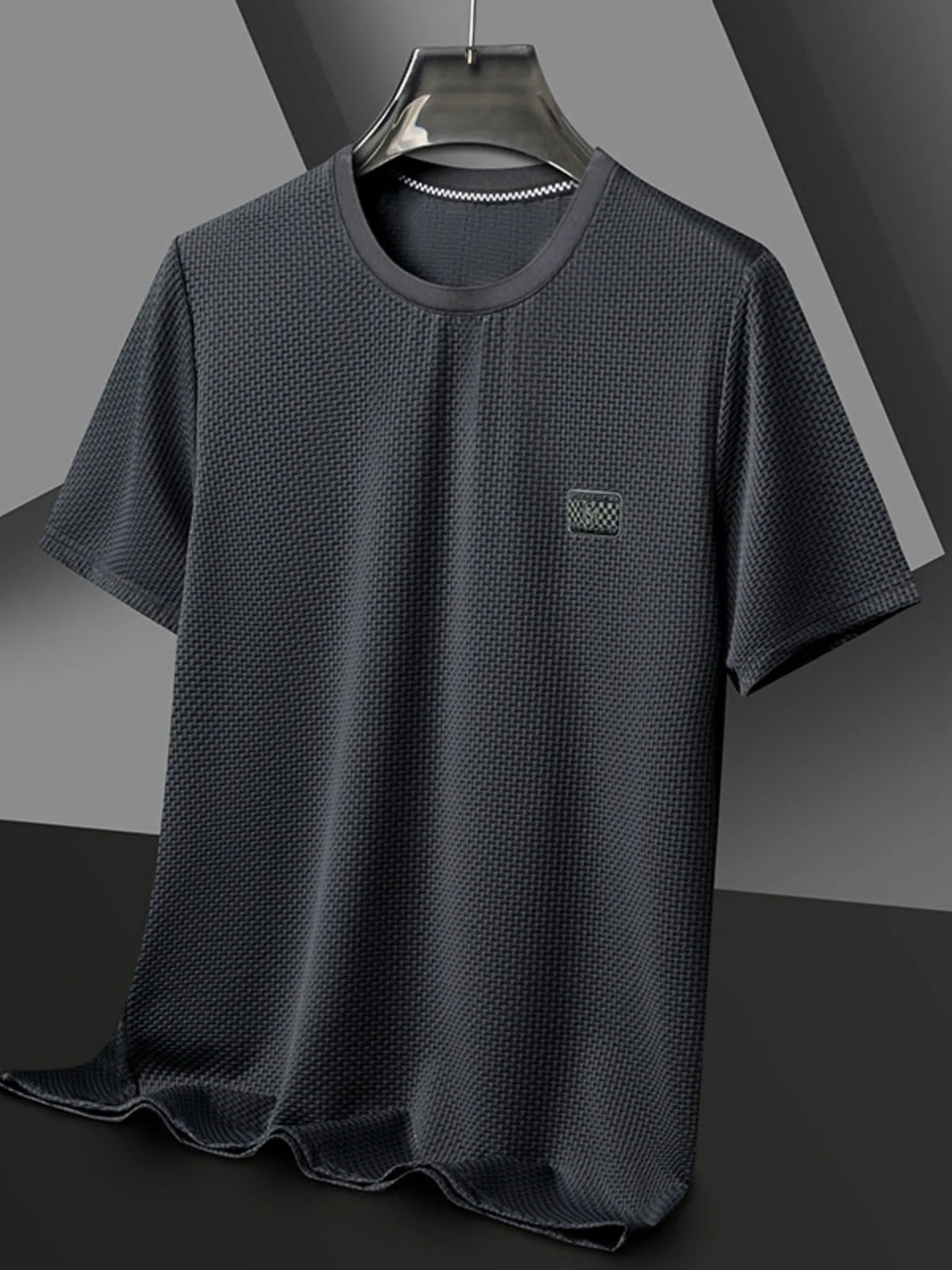 Men's Plus Size Breathable Short Sleeve T-Shirt
