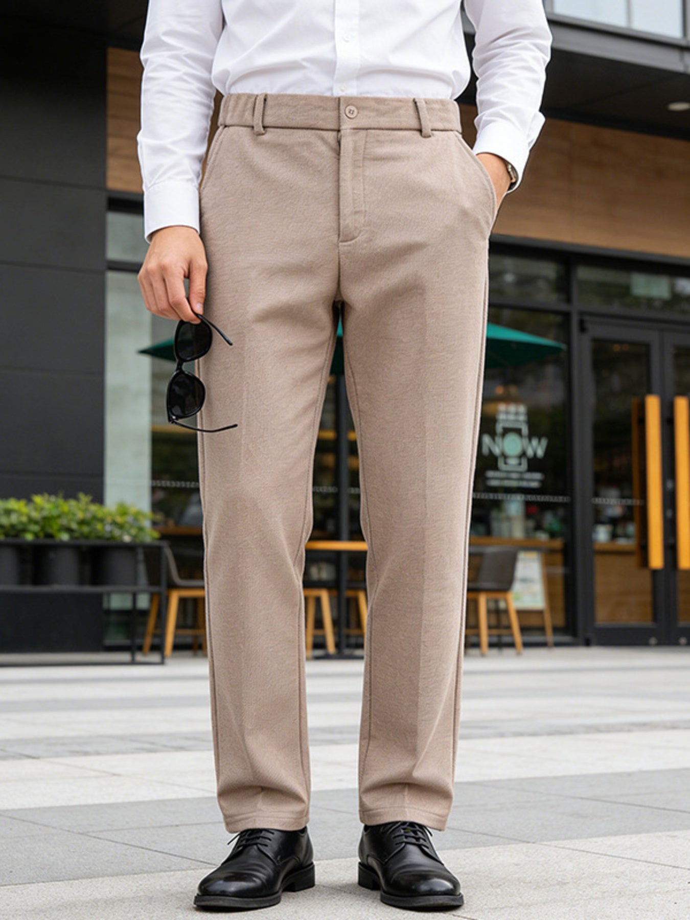 Men's Full Size Classic Fit Dress Pants Plus Size