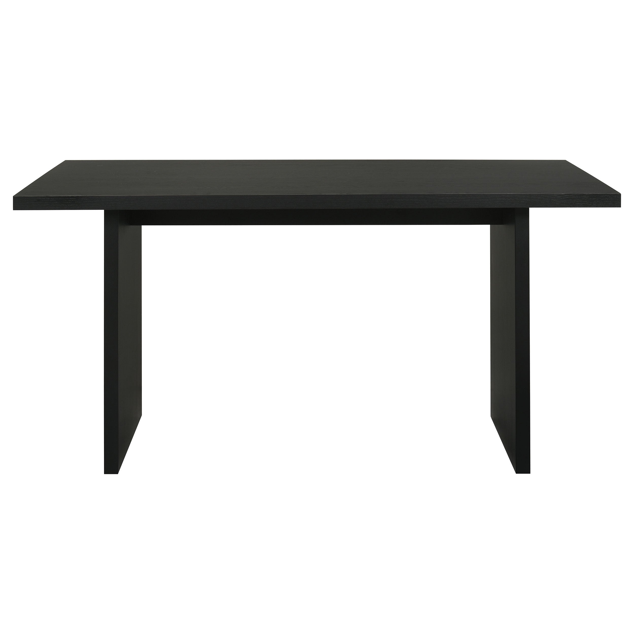 Decker 70-inch Rectangular Wood Counter Height Dining Table Black