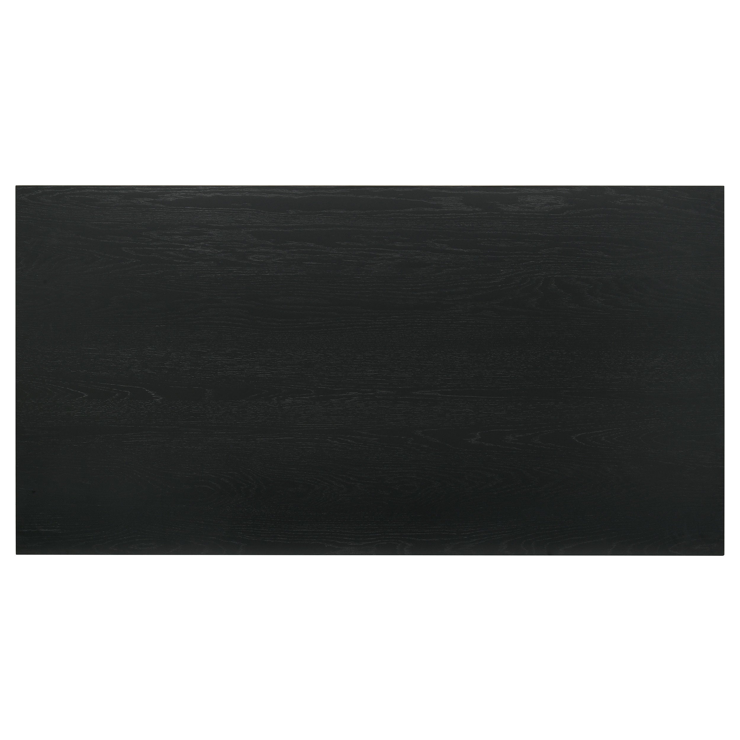 Decker 70-inch Rectangular Wood Counter Height Dining Table Black