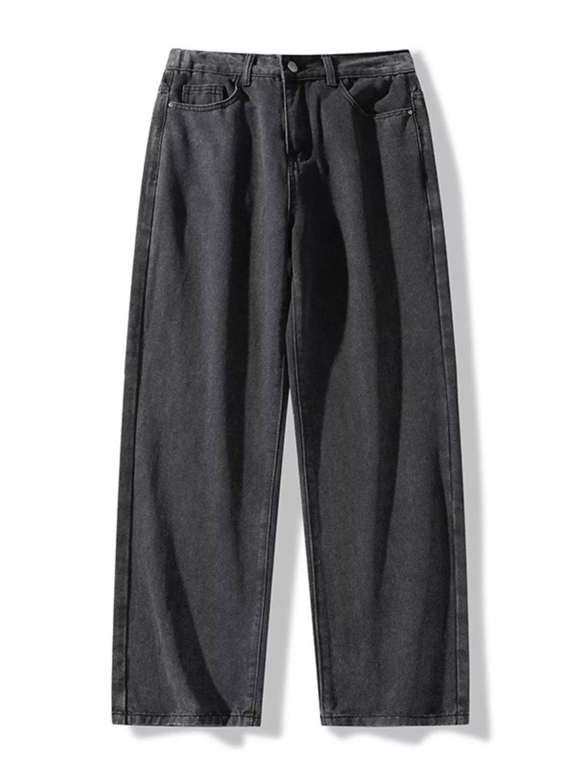 Men's Full Size Loose Fit Wash Jeans Plus Size