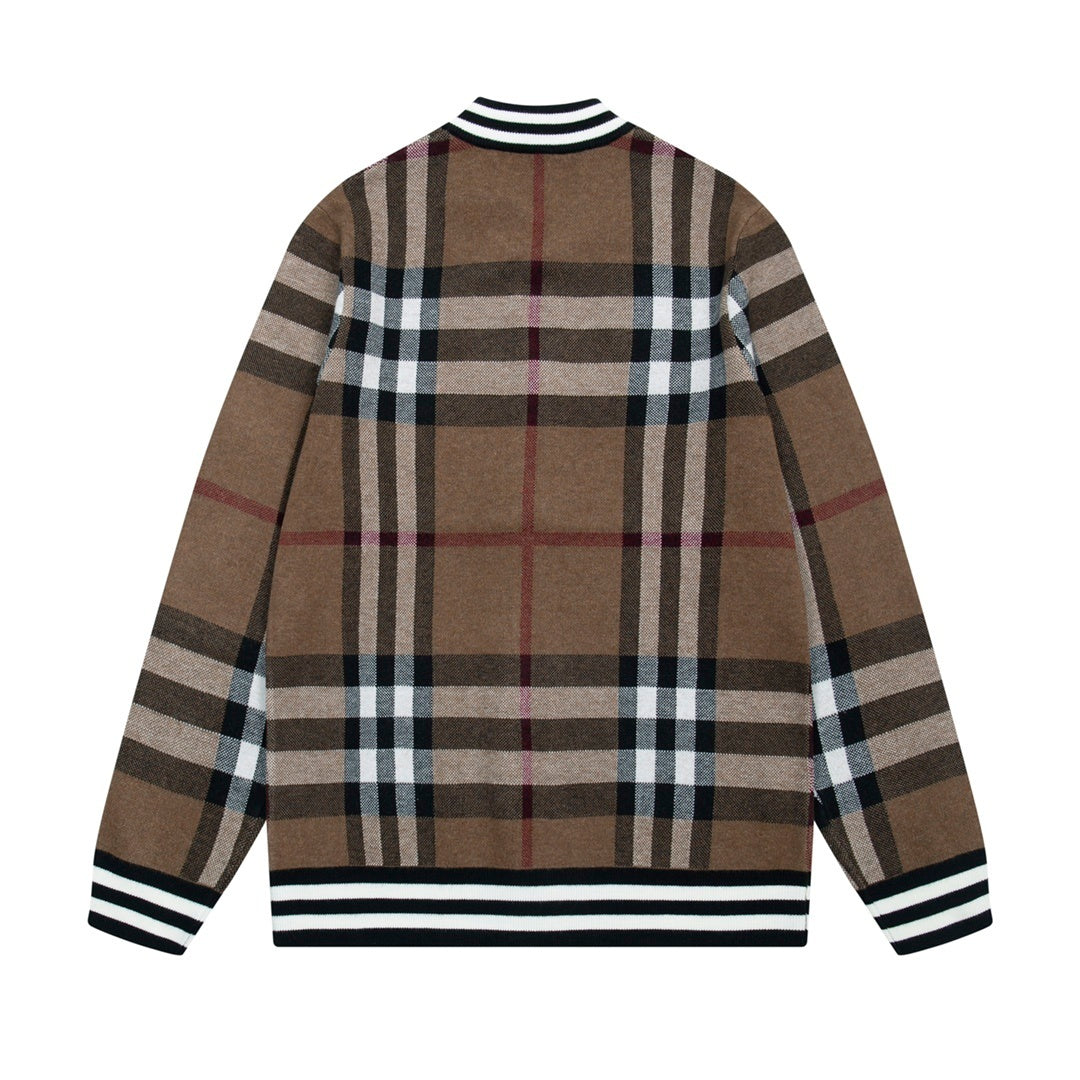 Burberry Vintage Check Bomber Varsity Jacket
