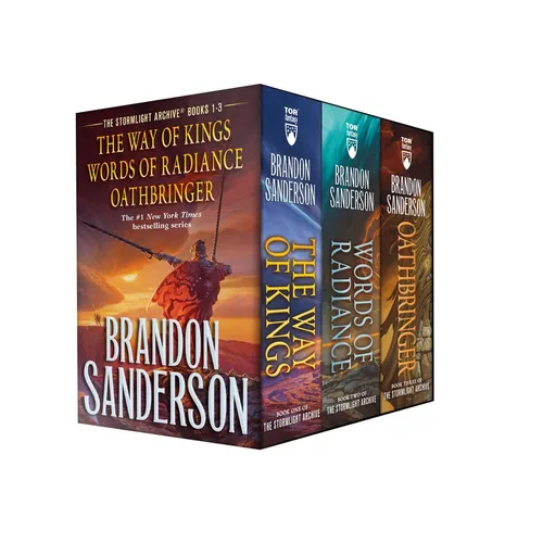 Stormlight Archive MM Boxed Set I, Books 1-3: The Way of Kings, Words of Radiance, Oathbringer - Mass Market Paperbound