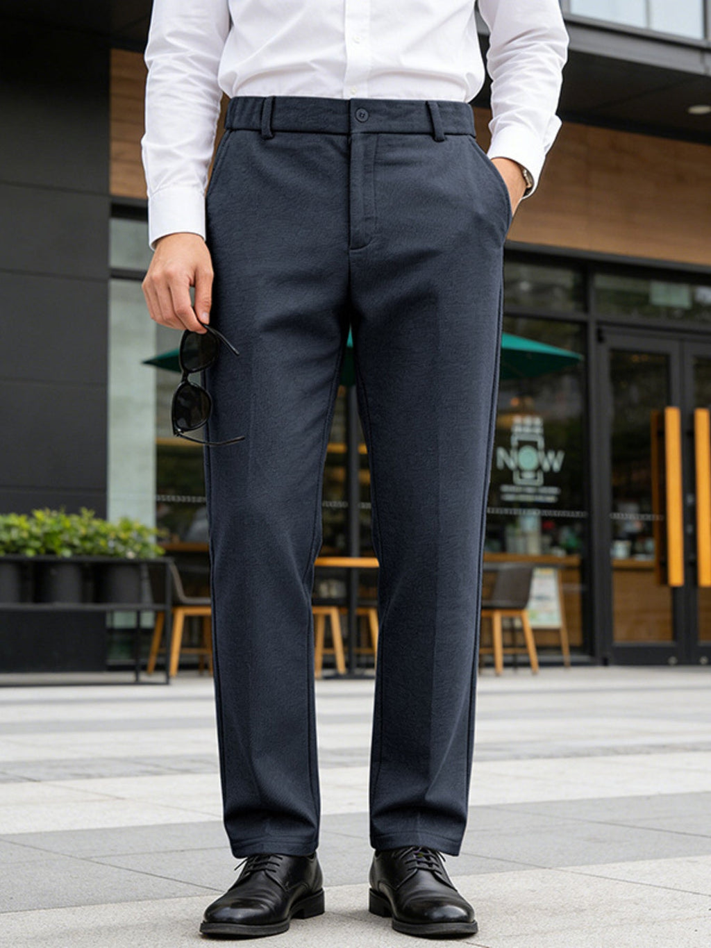 Men's Full Size Classic Fit Dress Pants Plus Size