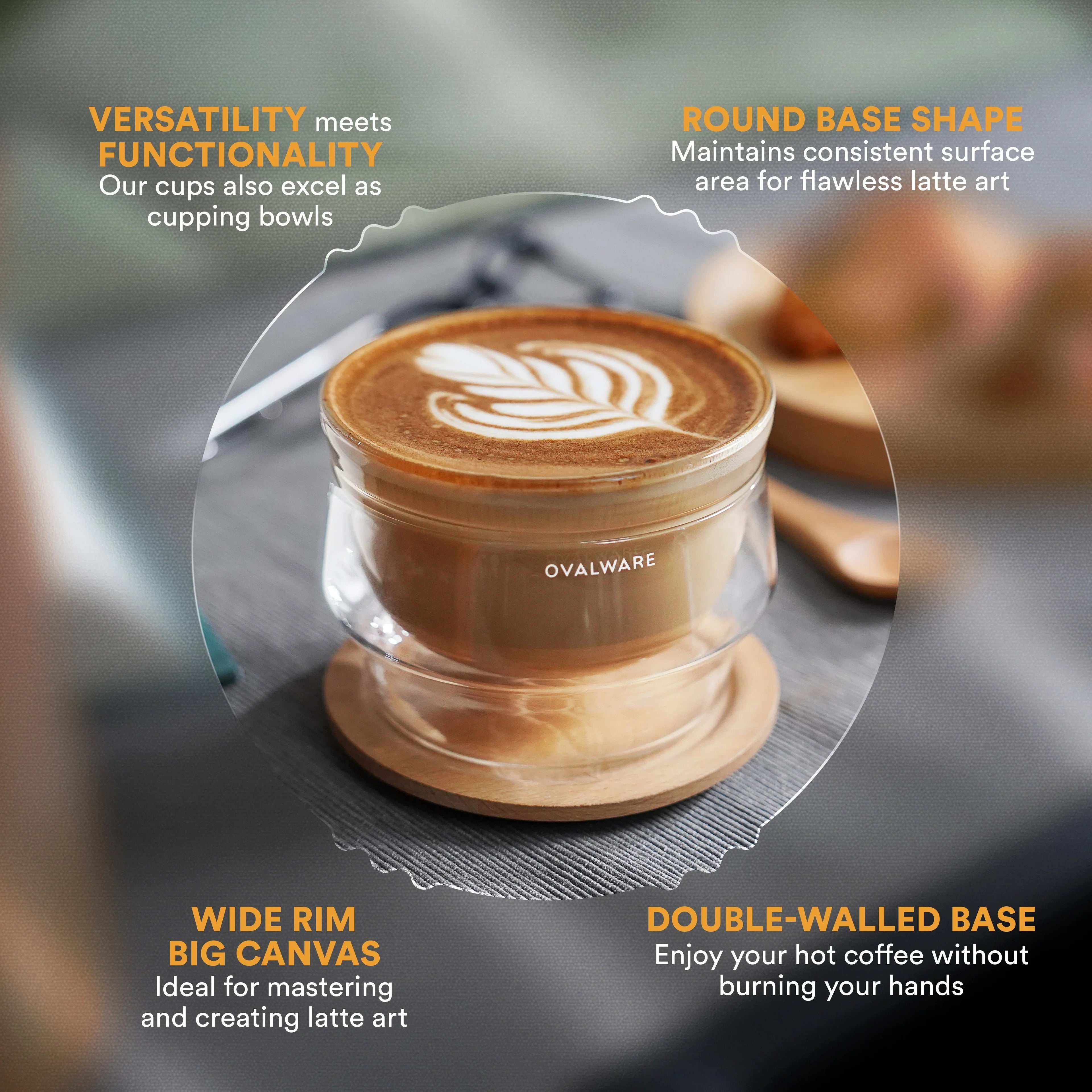 Latte Master Glass — Set of 2