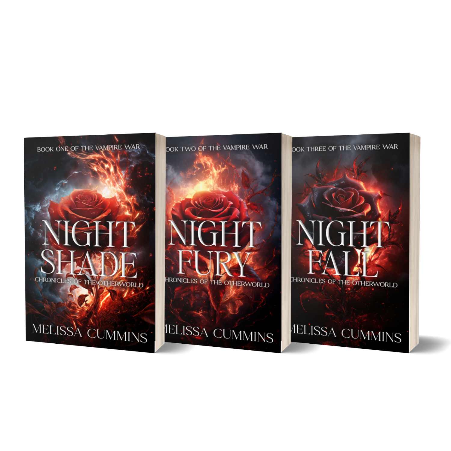 The Vampire War Paperback Bundle - Dark Vampire Romance