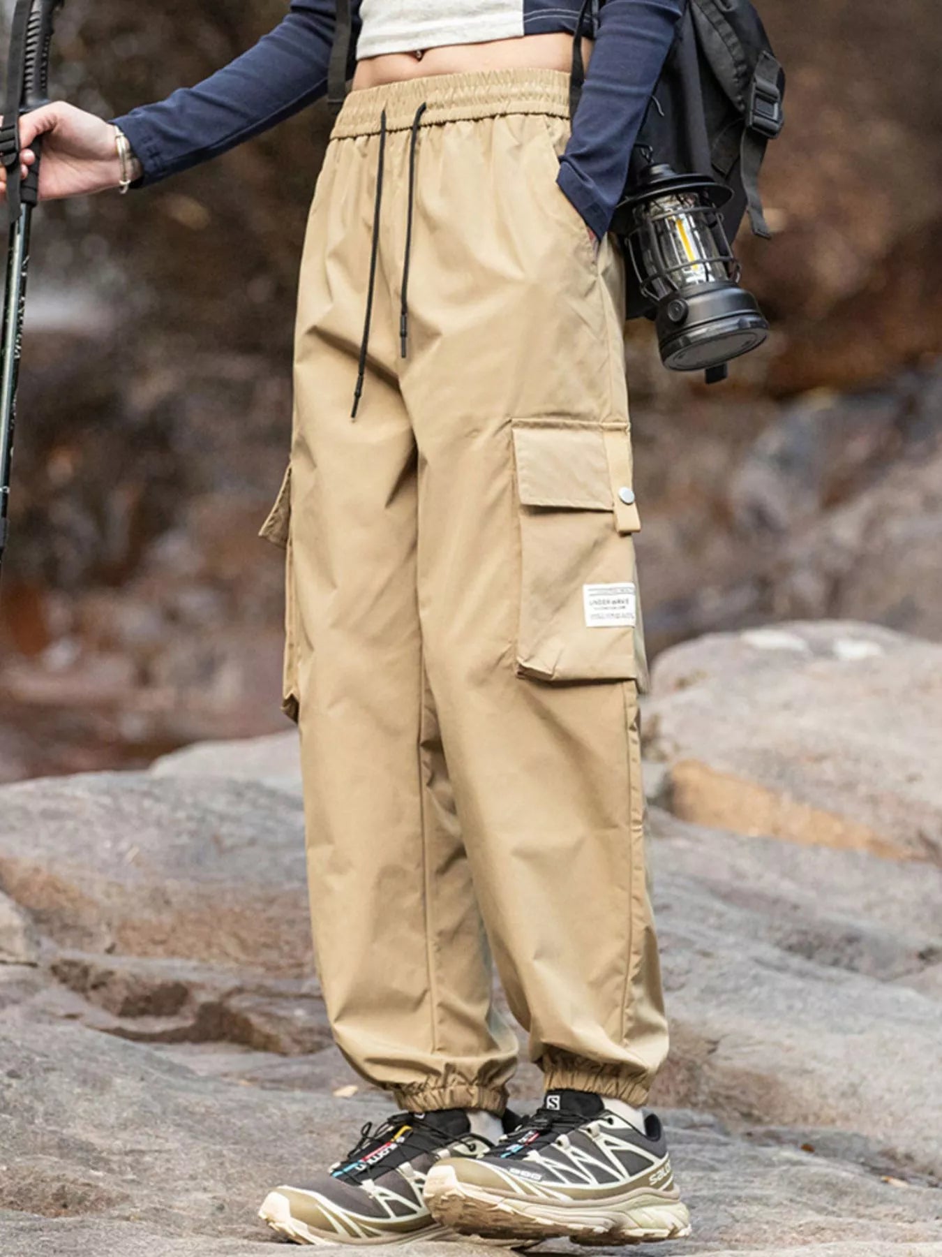 Men's Plus Size Loose Fit Cargo Pants