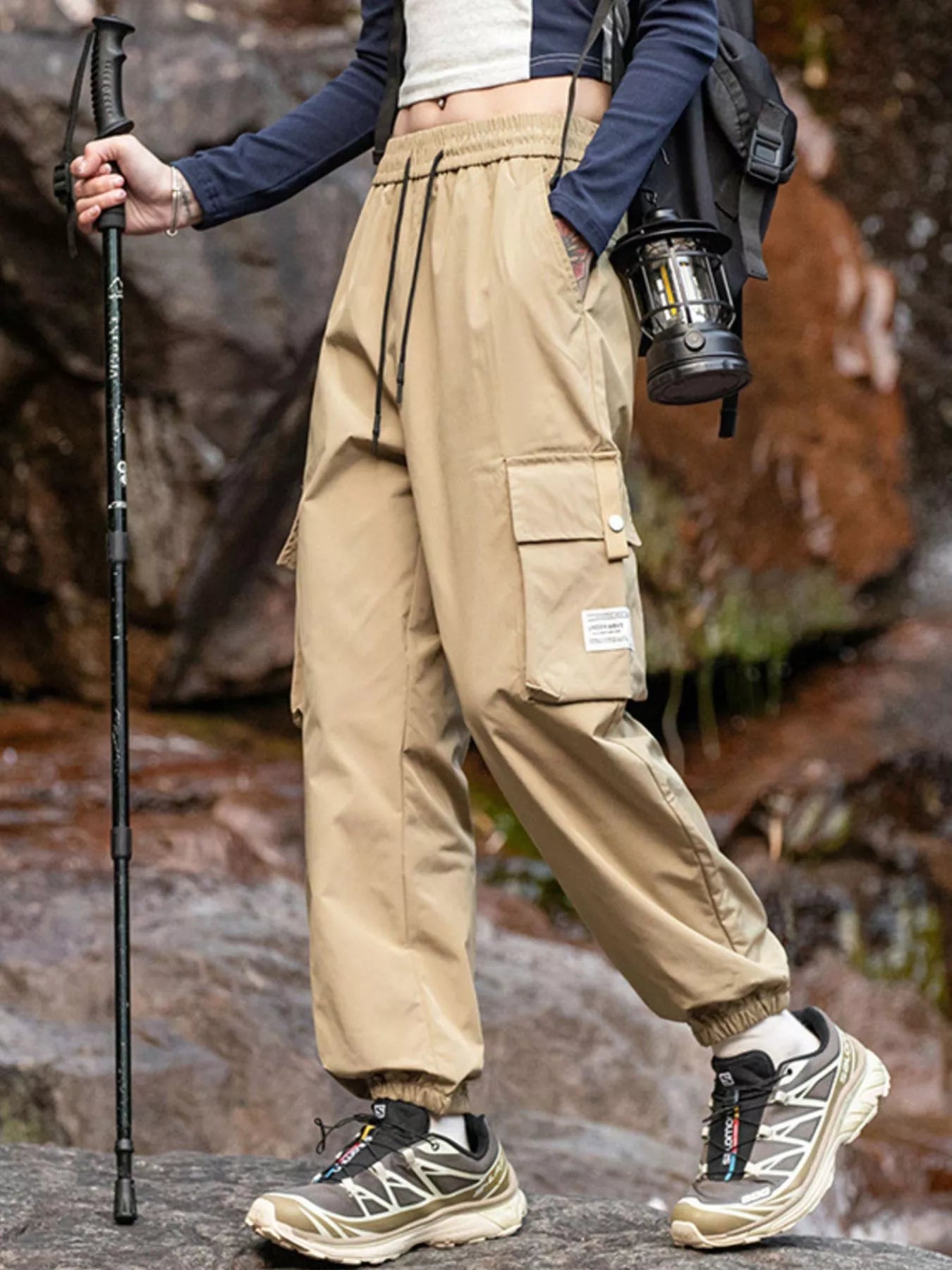 Men's Plus Size Loose Fit Cargo Pants