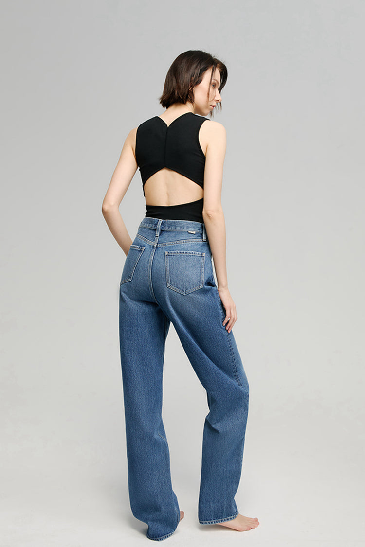 Moon Curve Jeans HJ031