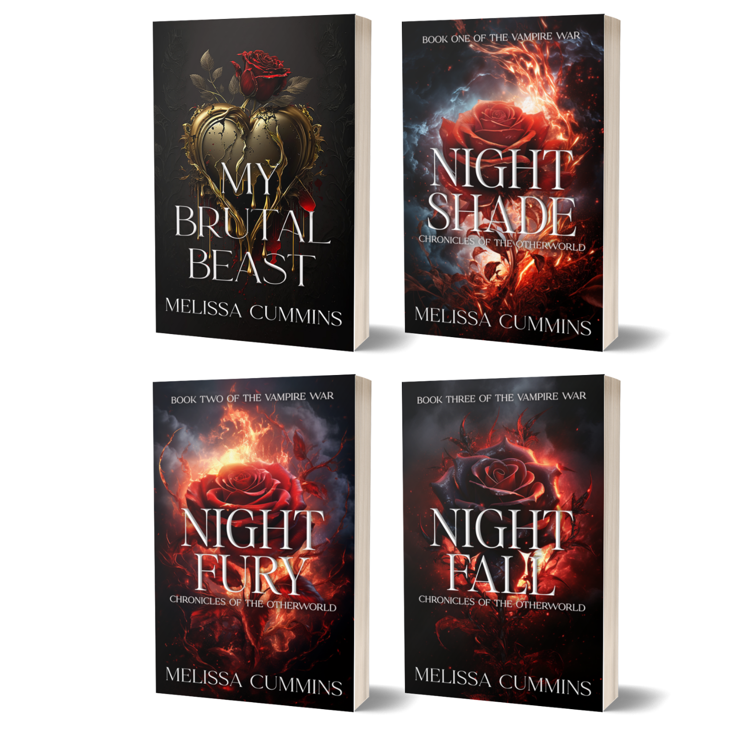 Immortal Book Boyfriends Paperback Bundle - Dark Paranormal Romance