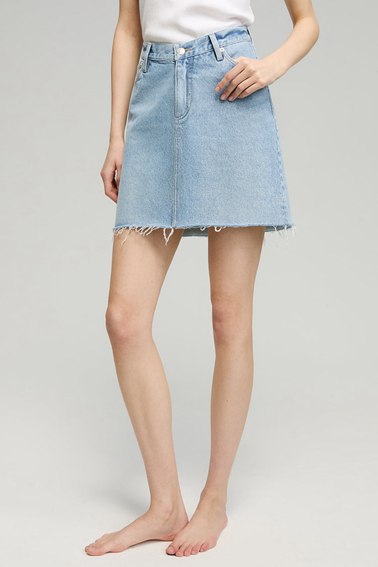 V-Waist Mini skirt HJ811