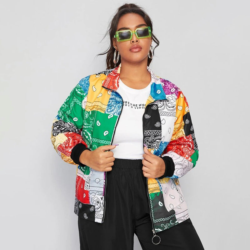 Plus Size Women's Clothing Color Trend In Autumn And Winter See size chart under “more details”