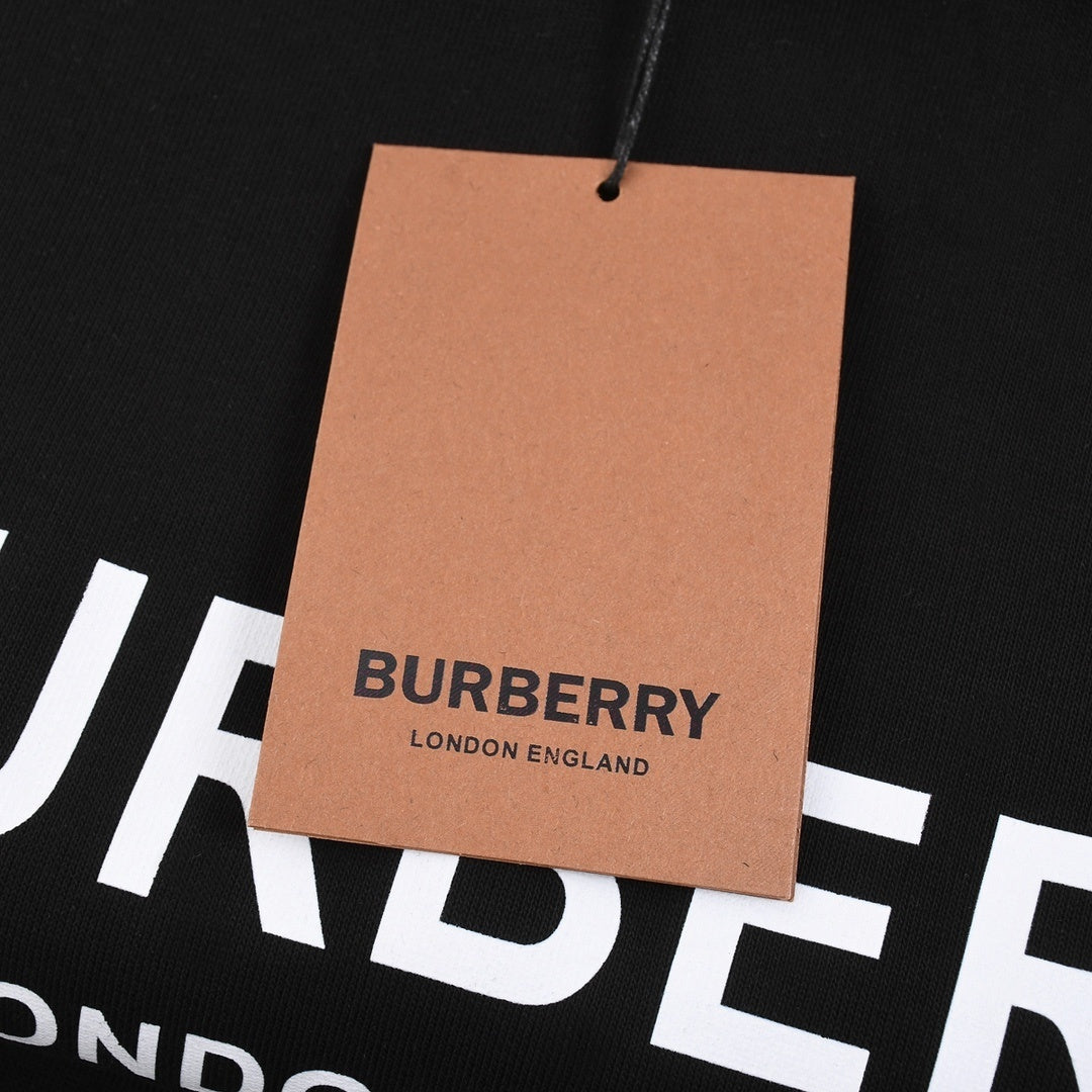 Burberry Logo-Print Cotton-Jersey Hoodie