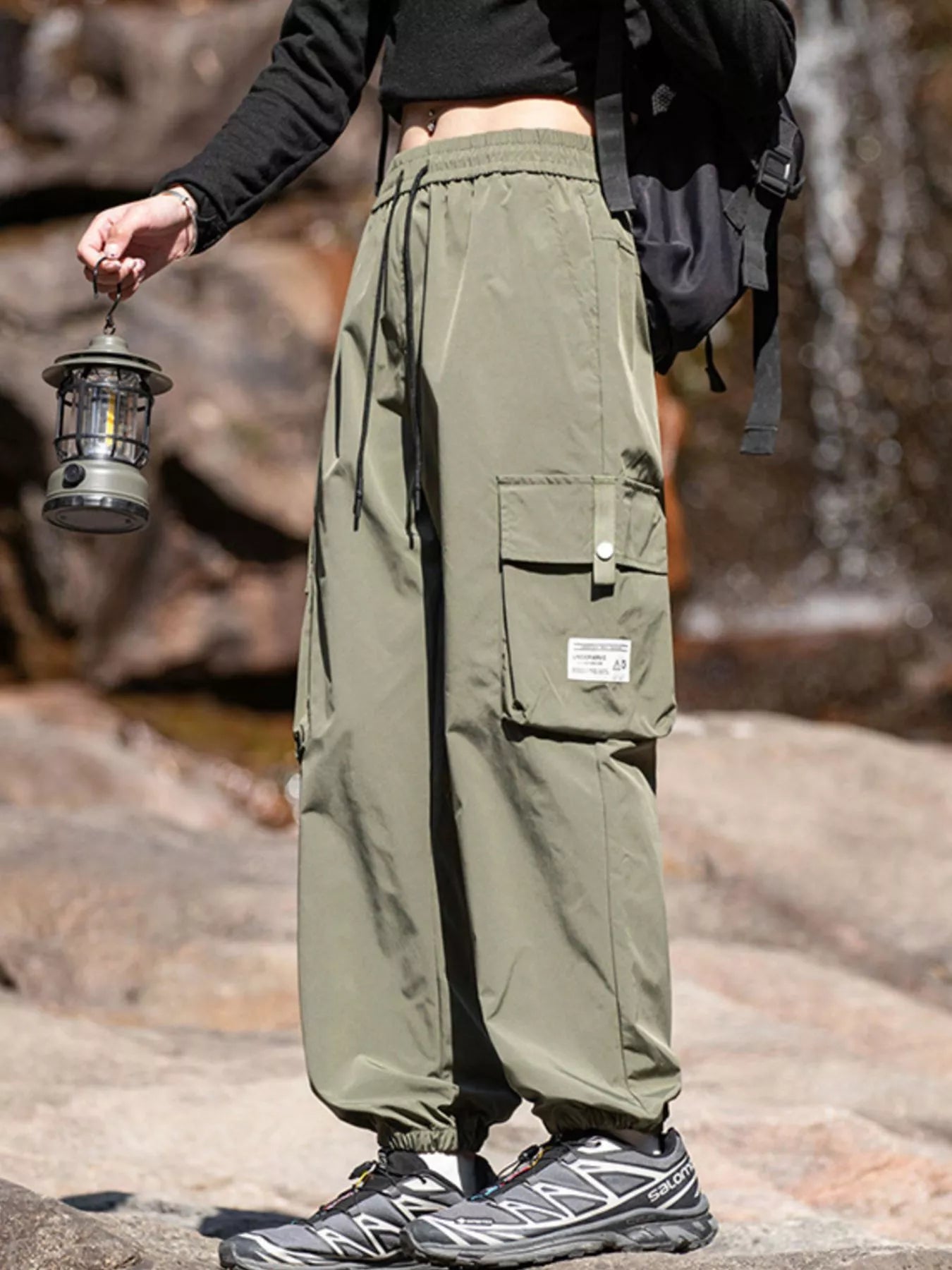 Men's Plus Size Loose Fit Cargo Pants