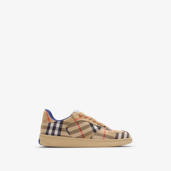 Burberry Men's Terrace Check Low Top Sneakers
