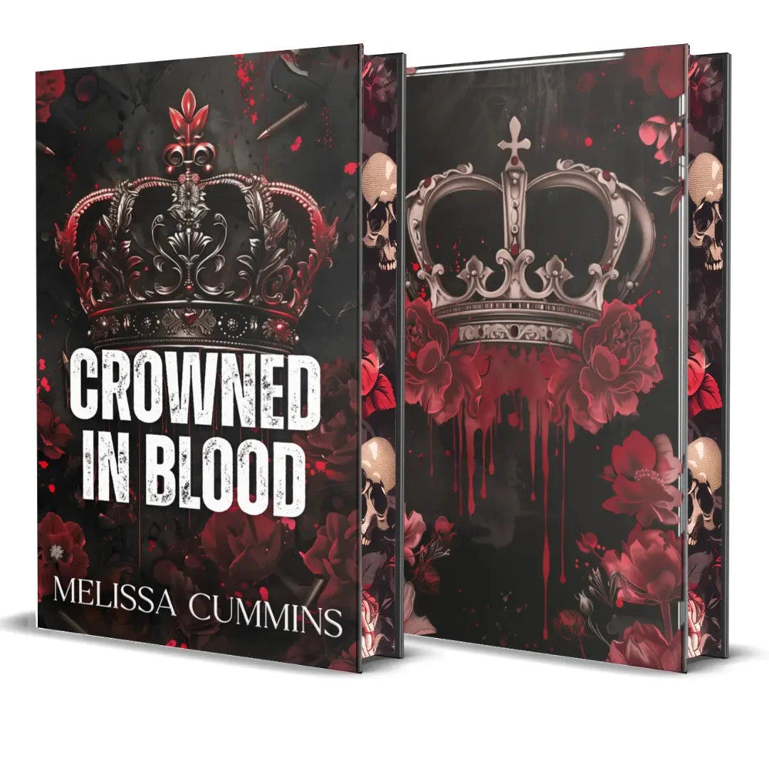 Crowned In Blood Book Box - Dark Mafia Romance Special Edition with Sprayed Edges