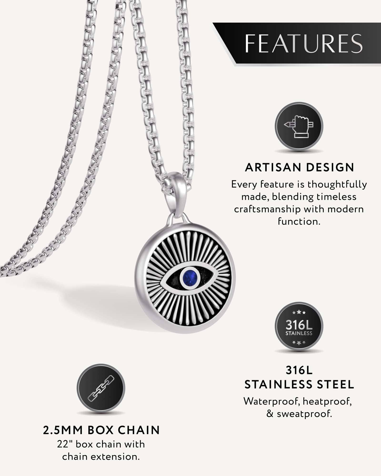 Evil Eye Pendant Necklace