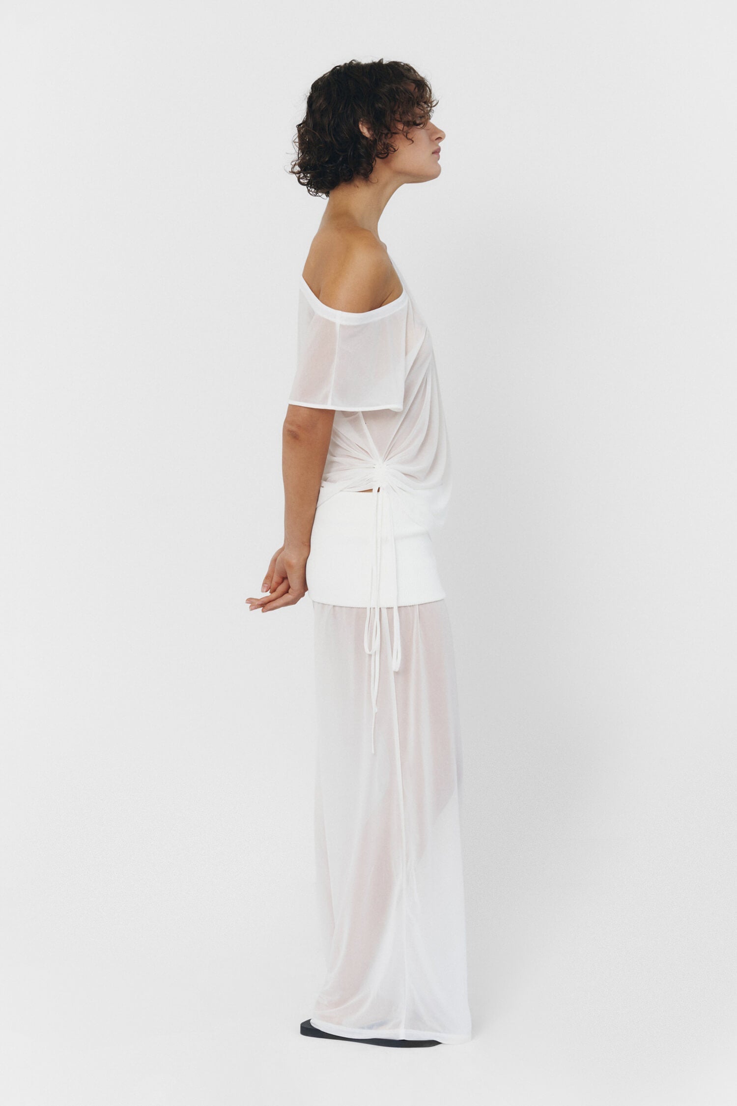 RAEL PANTS IN WHITE