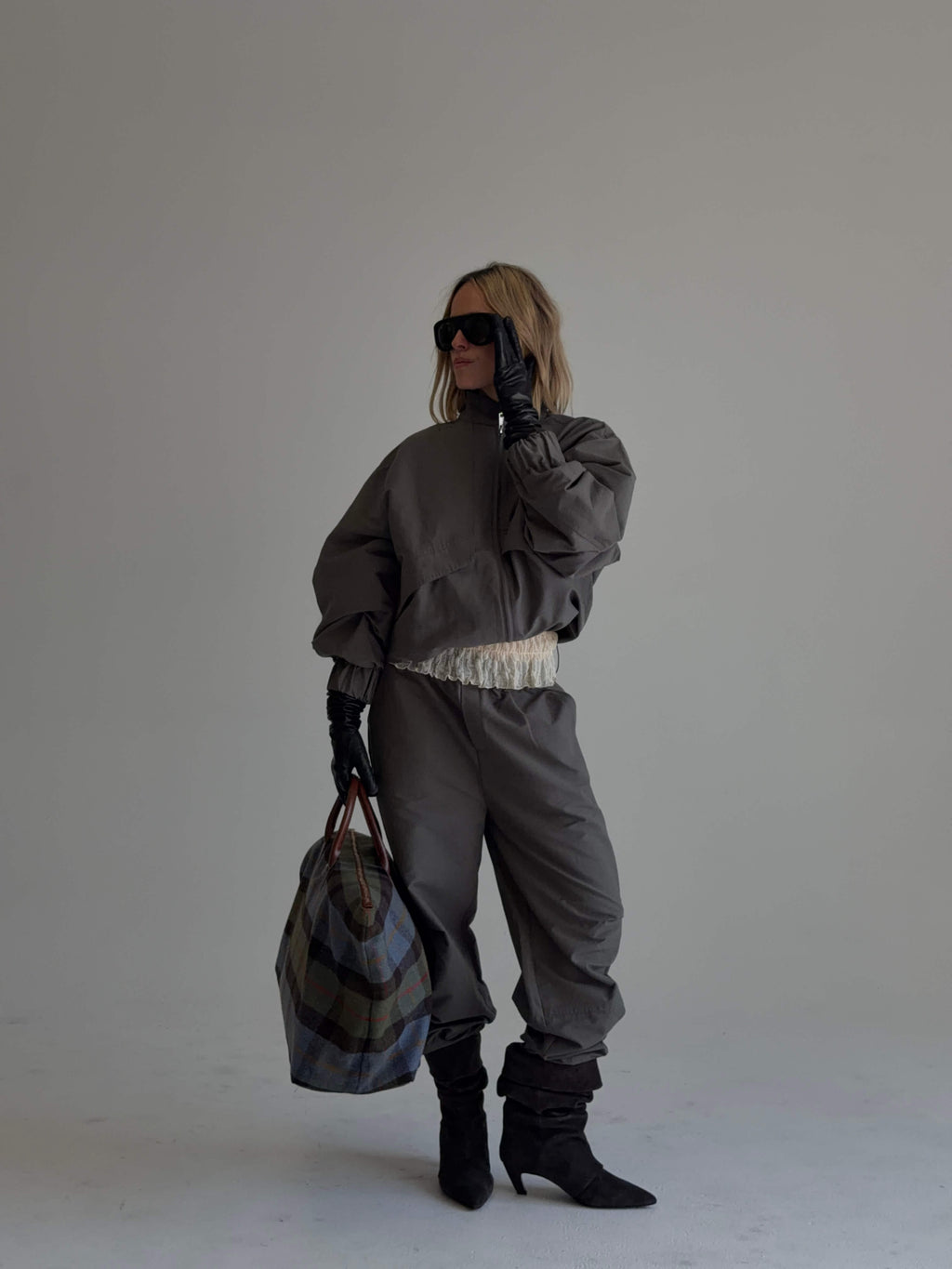 SABLE PANT IN CHARCOAL