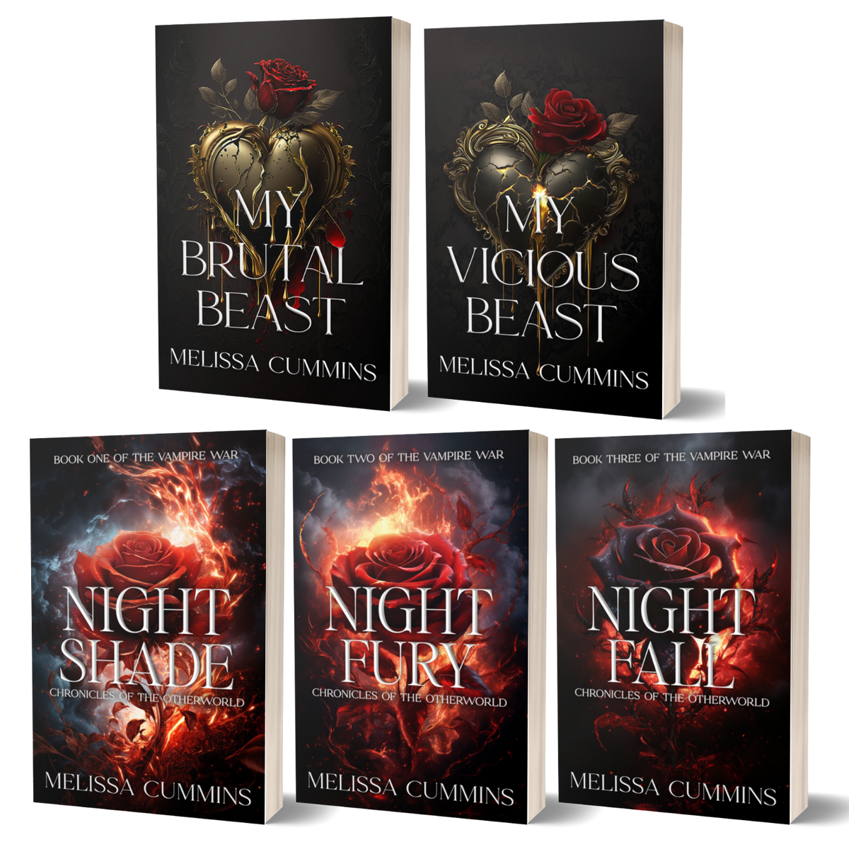 Immortal Book Boyfriends Paperback Bundle - Dark Paranormal Romance