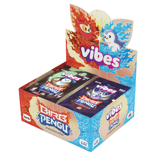Vibes: Birb & Pengu 1st Edition Booster Display