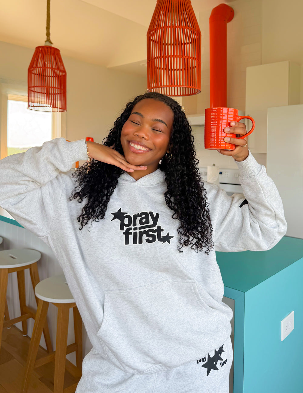 Pray First Unisex Hoodie