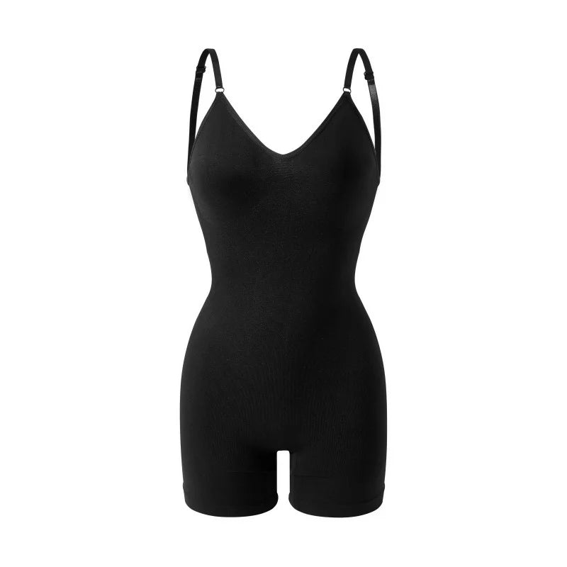 New Bodysuit Shapewear Women Tank Top Tummy Control Full Body Shaper Anti Chafing Shorts Slimming Waist Butt Lifter Seamless