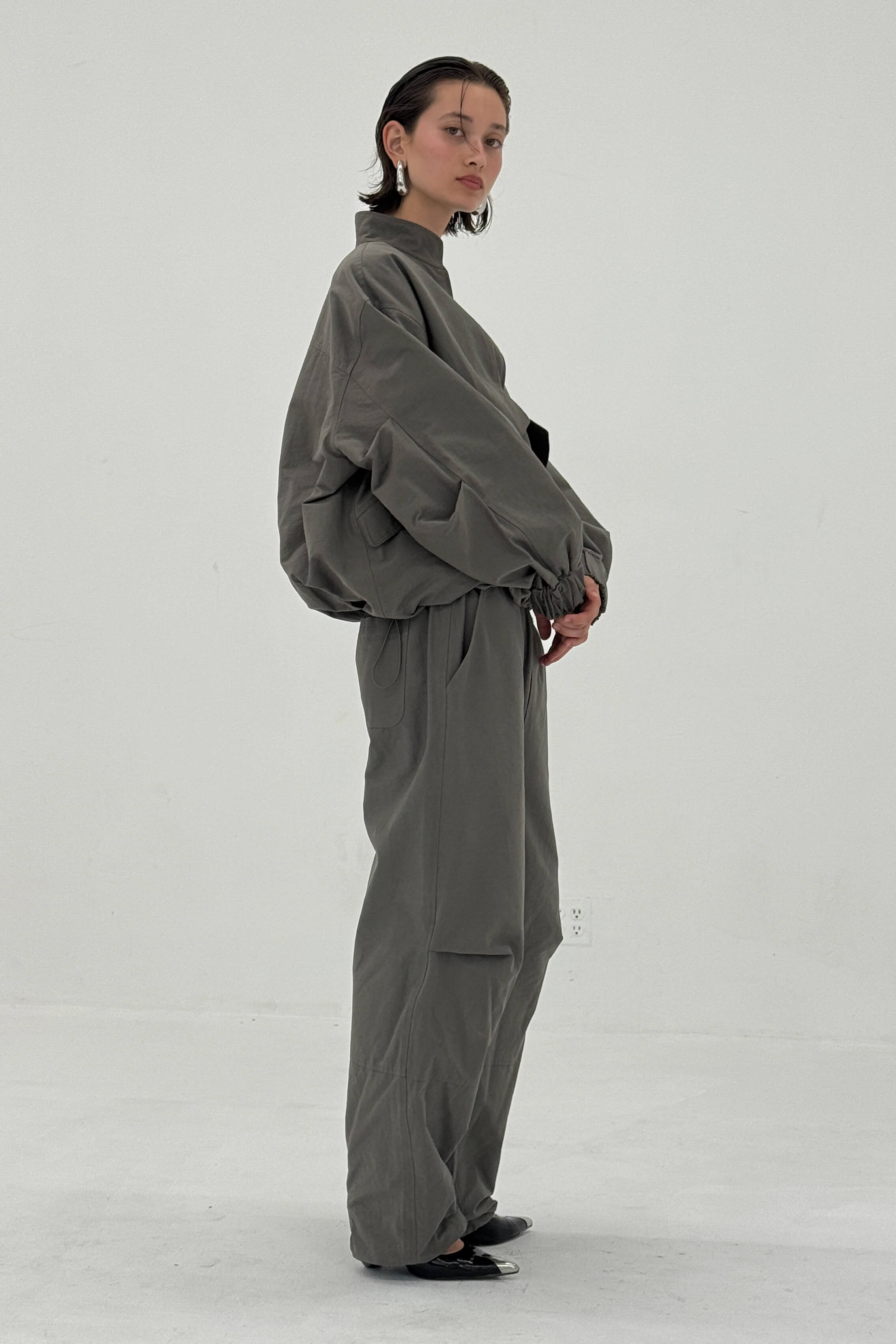 SABLE PANT IN CHARCOAL