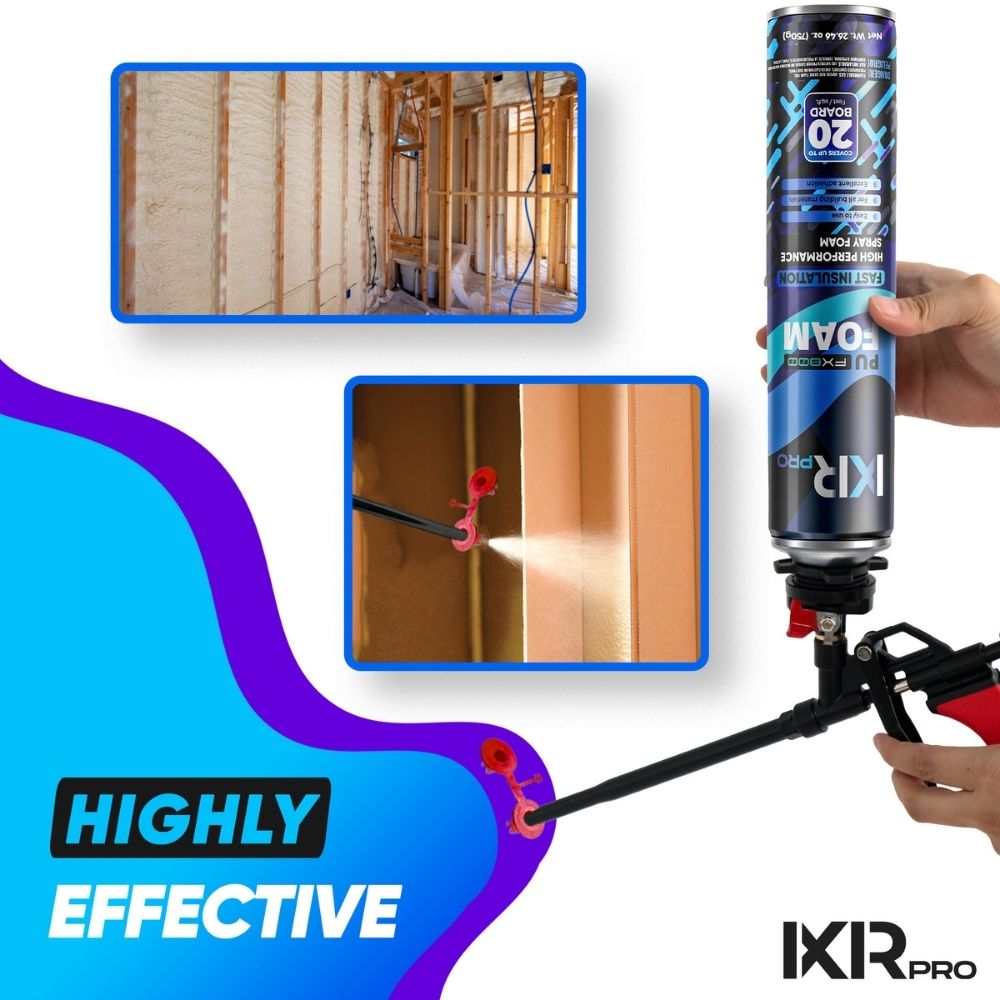 Spray Foam Insulation Can - Closed Cell Polyurethane Foam