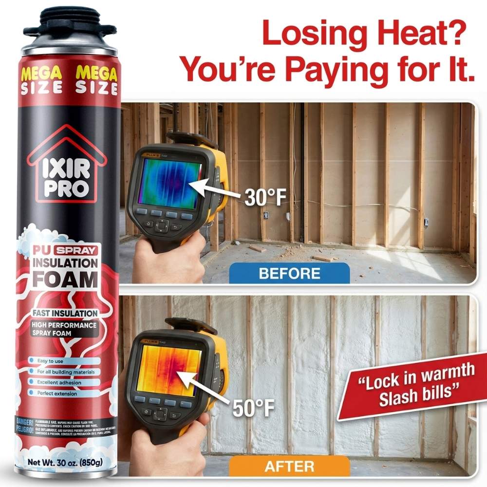 Spray Foam Insulation Kit (30 oz./850gr)