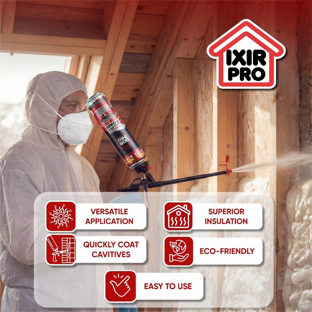 Spray Foam Insulation Kit -  30oz Complete DIY Insulation