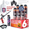 Spray Foam Insulation Kit -  30oz Complete DIY Insulation