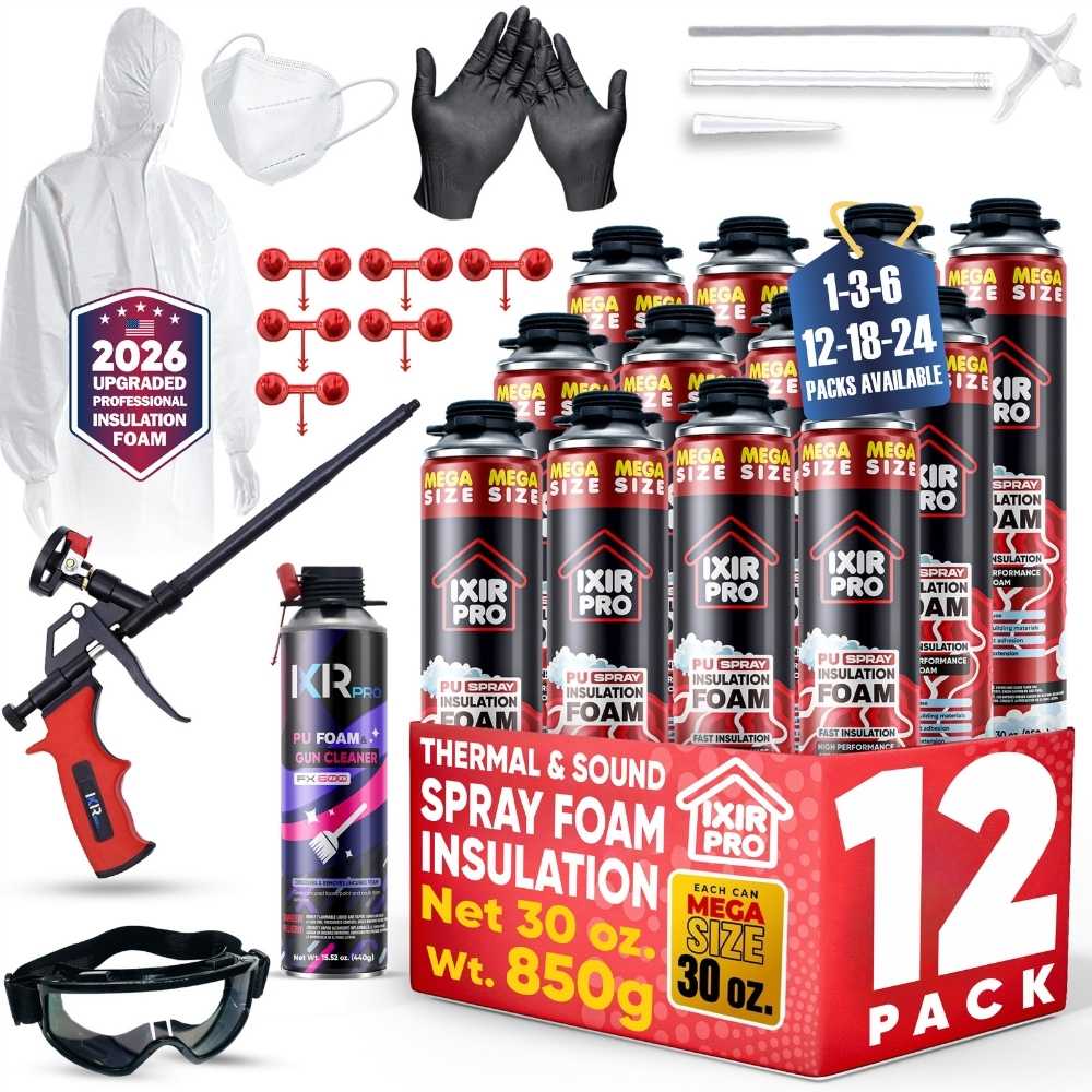 Spray Foam Insulation Kit (30 oz./850gr)