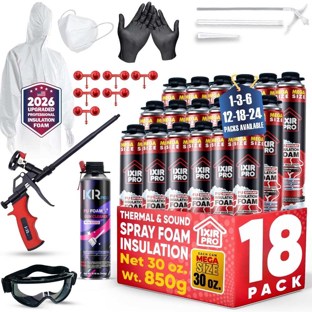 Spray Foam Insulation Kit (30 oz./850gr)