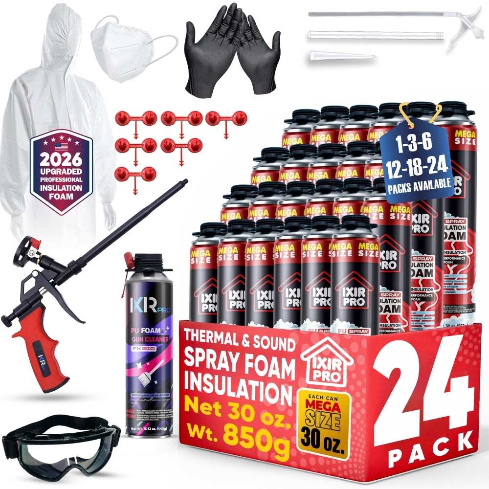 Spray Foam Insulation Kit (30 oz./850gr)