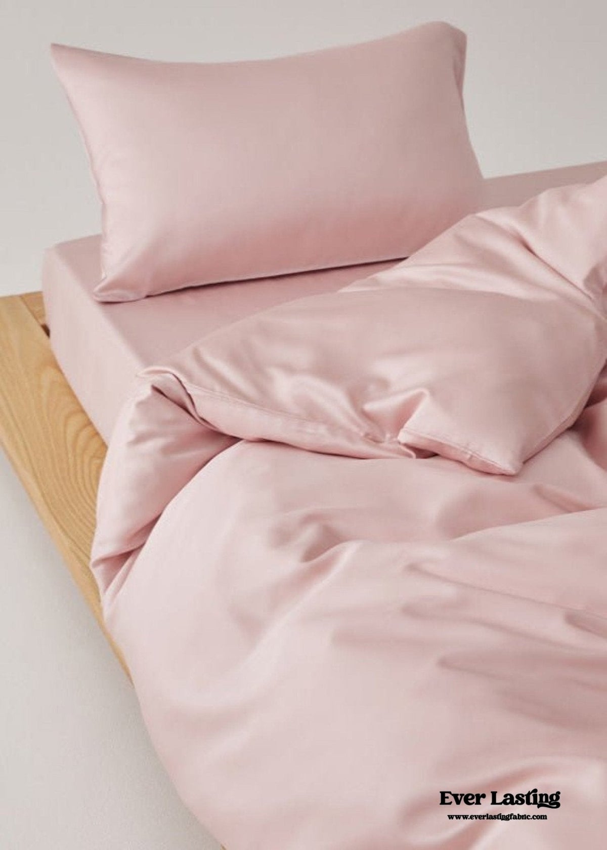 Adeline Pastel Silky Cooling TENCEL™ Bedding Set / Blue