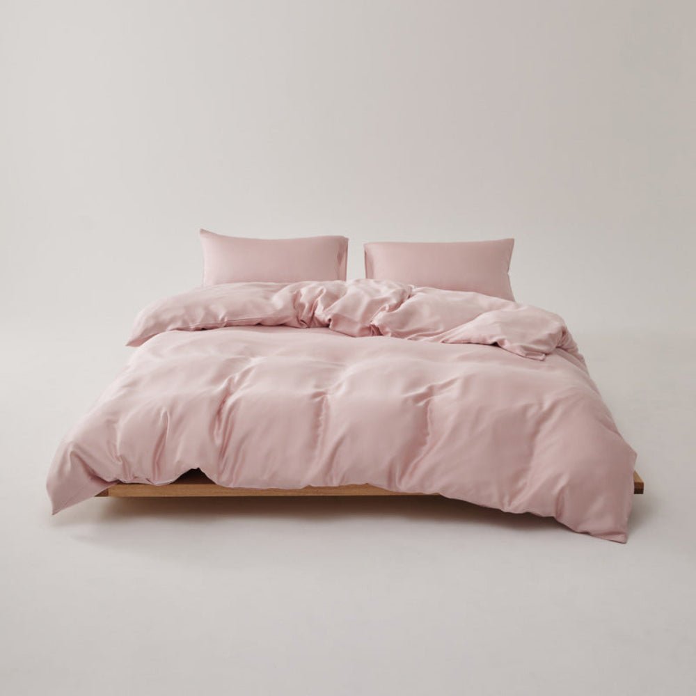 Adeline Pastel Silky Cooling TENCEL™ Bedding Set / Purple