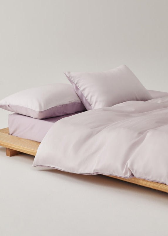 Adeline Pastel Silky Cooling TENCEL™ Bedding Set / Purple