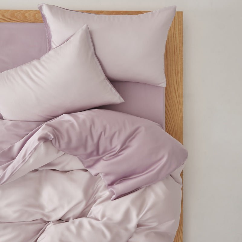 Adeline Pastel Silky Cooling TENCEL™ Bedding Set / Brown
