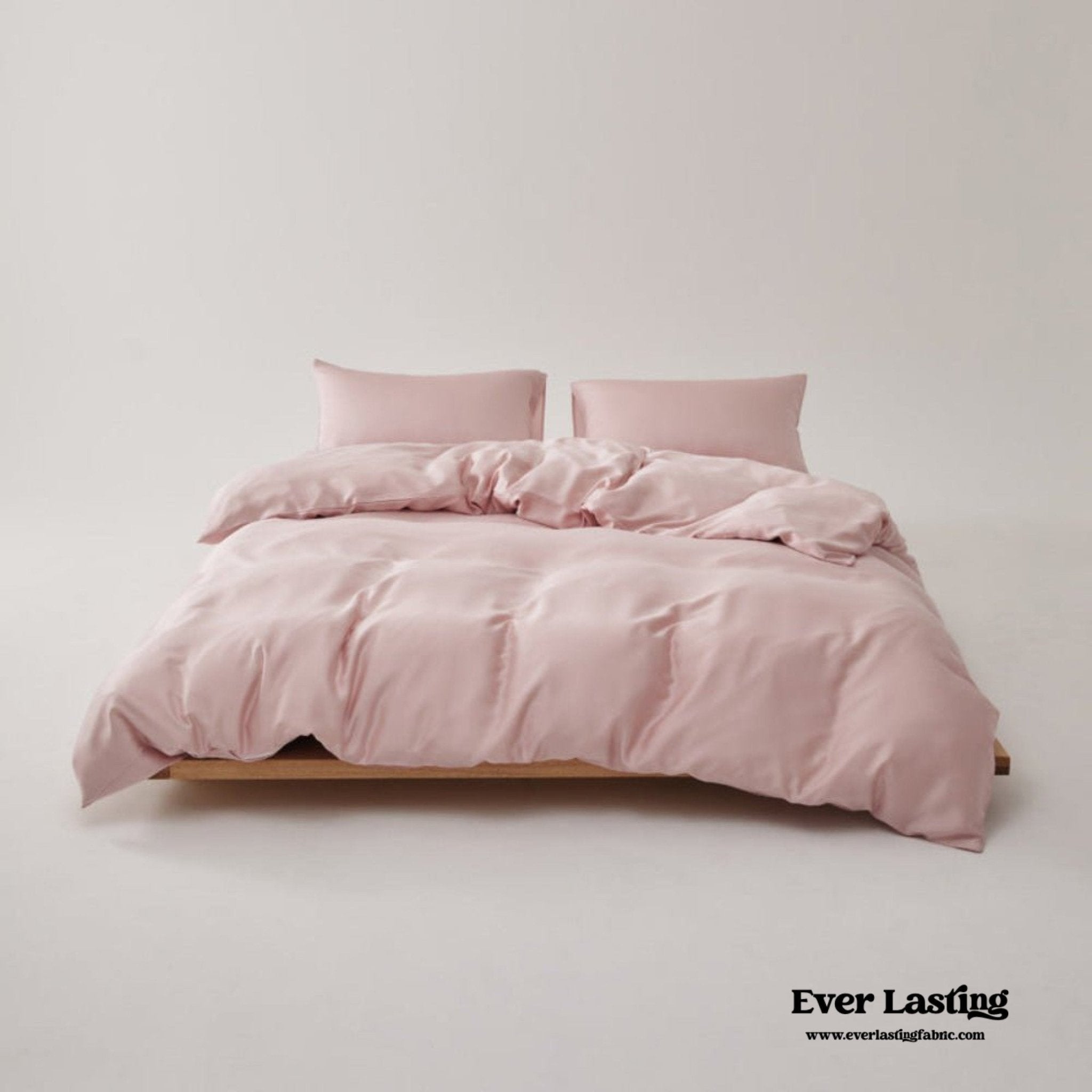 Adeline Pastel Silky Cooling TENCEL™ Bedding Set / Coffee