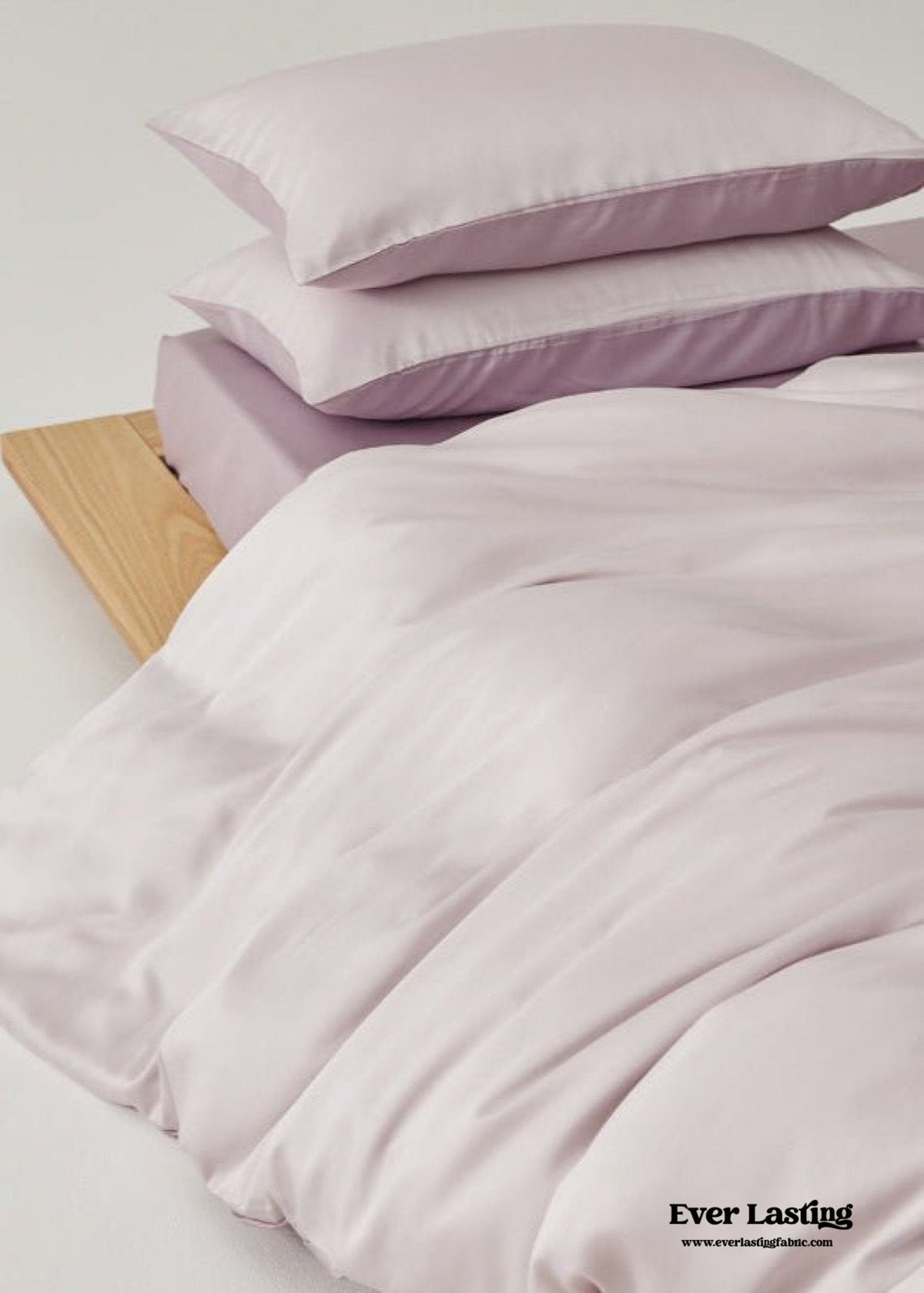 Adeline Pastel Silky Cooling TENCEL™ Bedding Set / Coffee