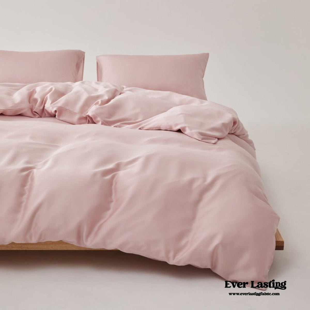 Adeline Pastel Silky Cooling TENCEL™ Bedding Set / Coffee