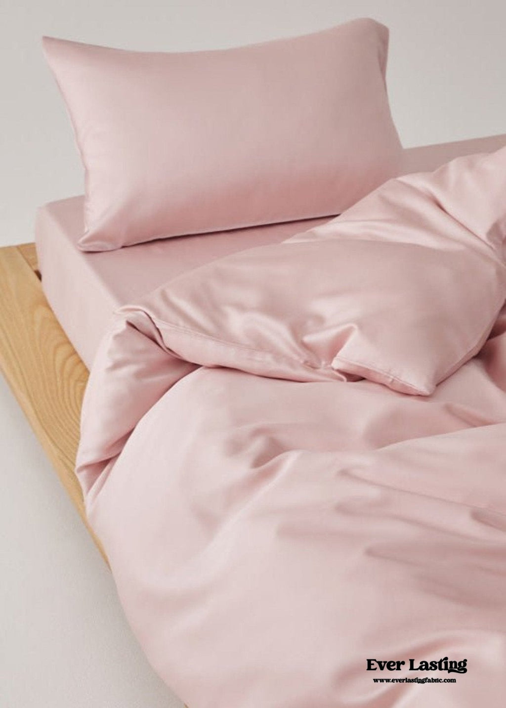 Adeline Pastel Silky Cooling TENCEL™ Bedding Set / Cream