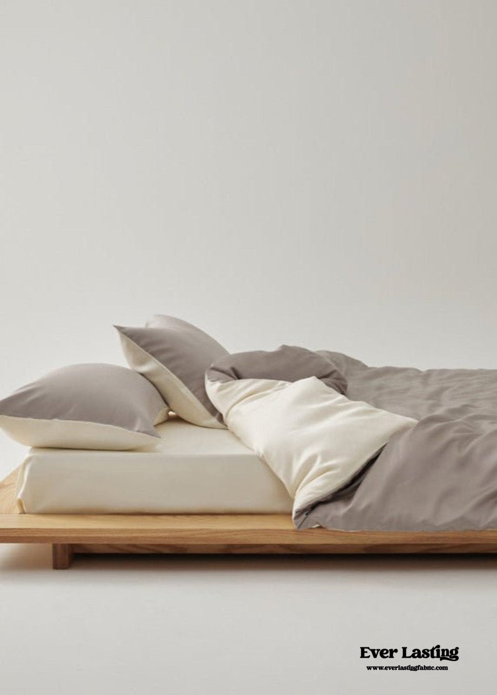 Adeline Pastel Silky Cooling TENCEL™ Bedding Set / Cream