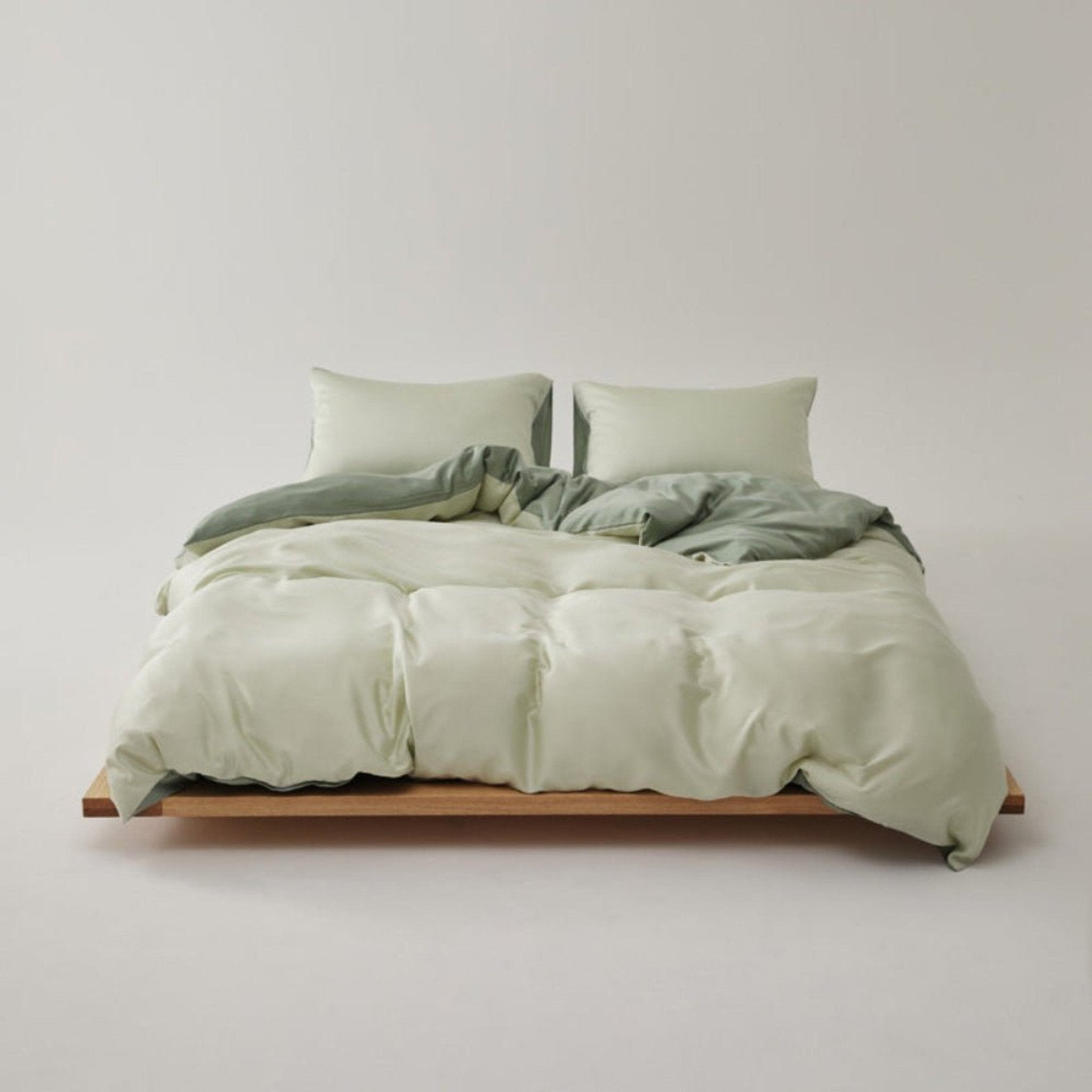 Adeline Pastel Silky Cooling TENCEL™ Bedding Set / Cream