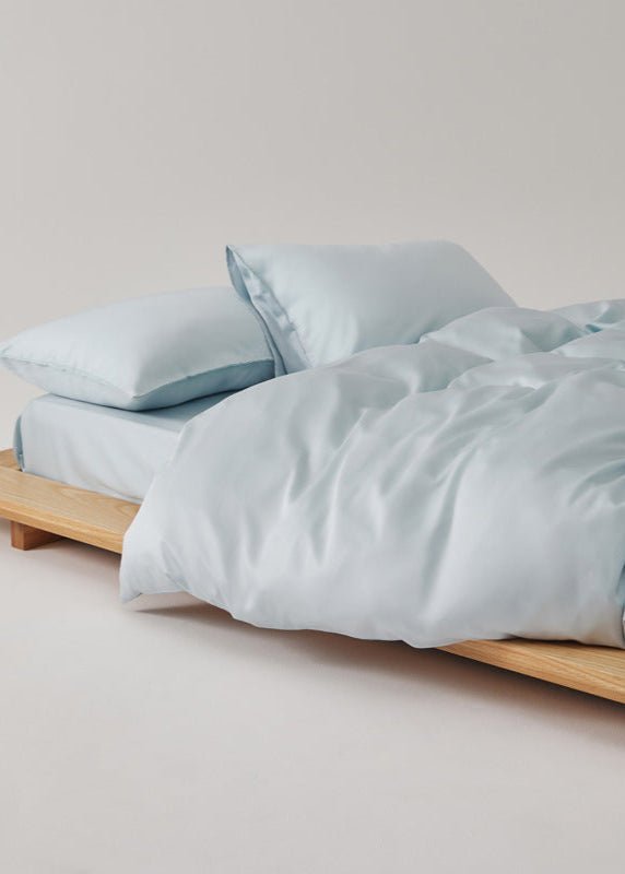 Adeline Pastel Silky Cooling TENCEL™ Bedding Set / Green