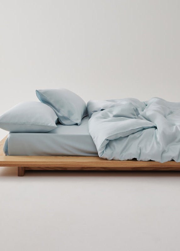 Adeline Pastel Silky Cooling TENCEL™ Bedding Set / Green