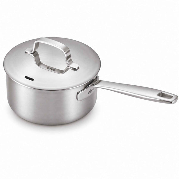 5-Ply Stainless Saucepan with Lid